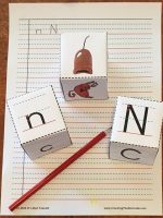 Alphabet Writing Dice (American Version)