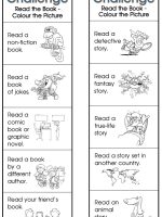 Reading Challenge Bookmarks